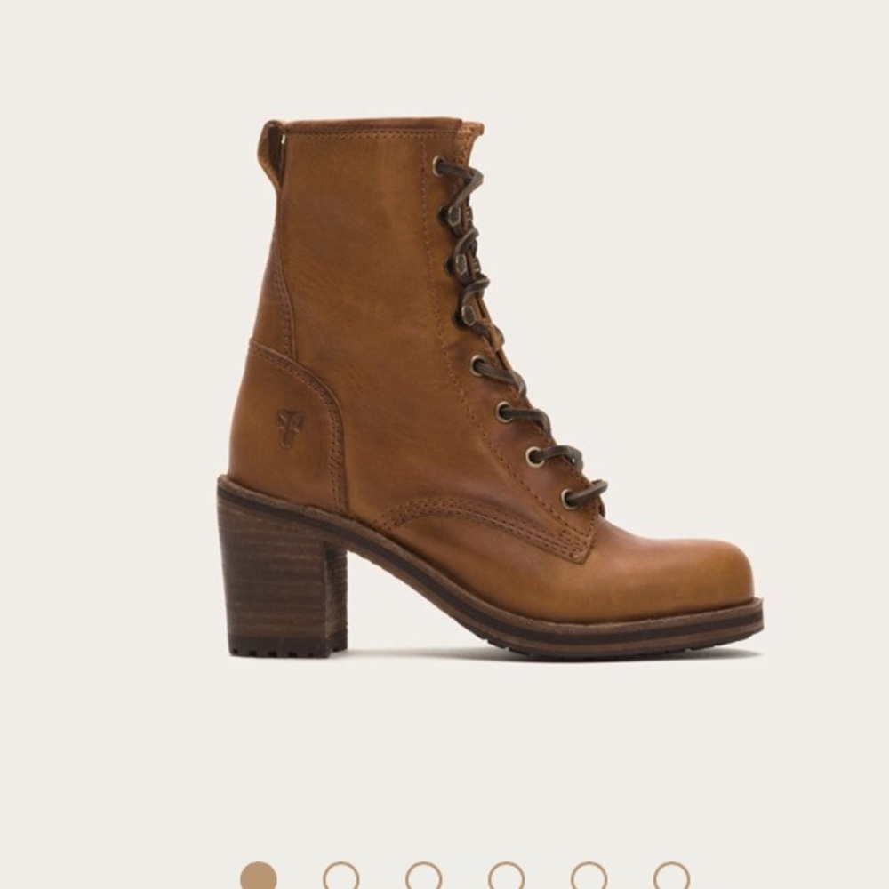 Frye Karen lace up boots